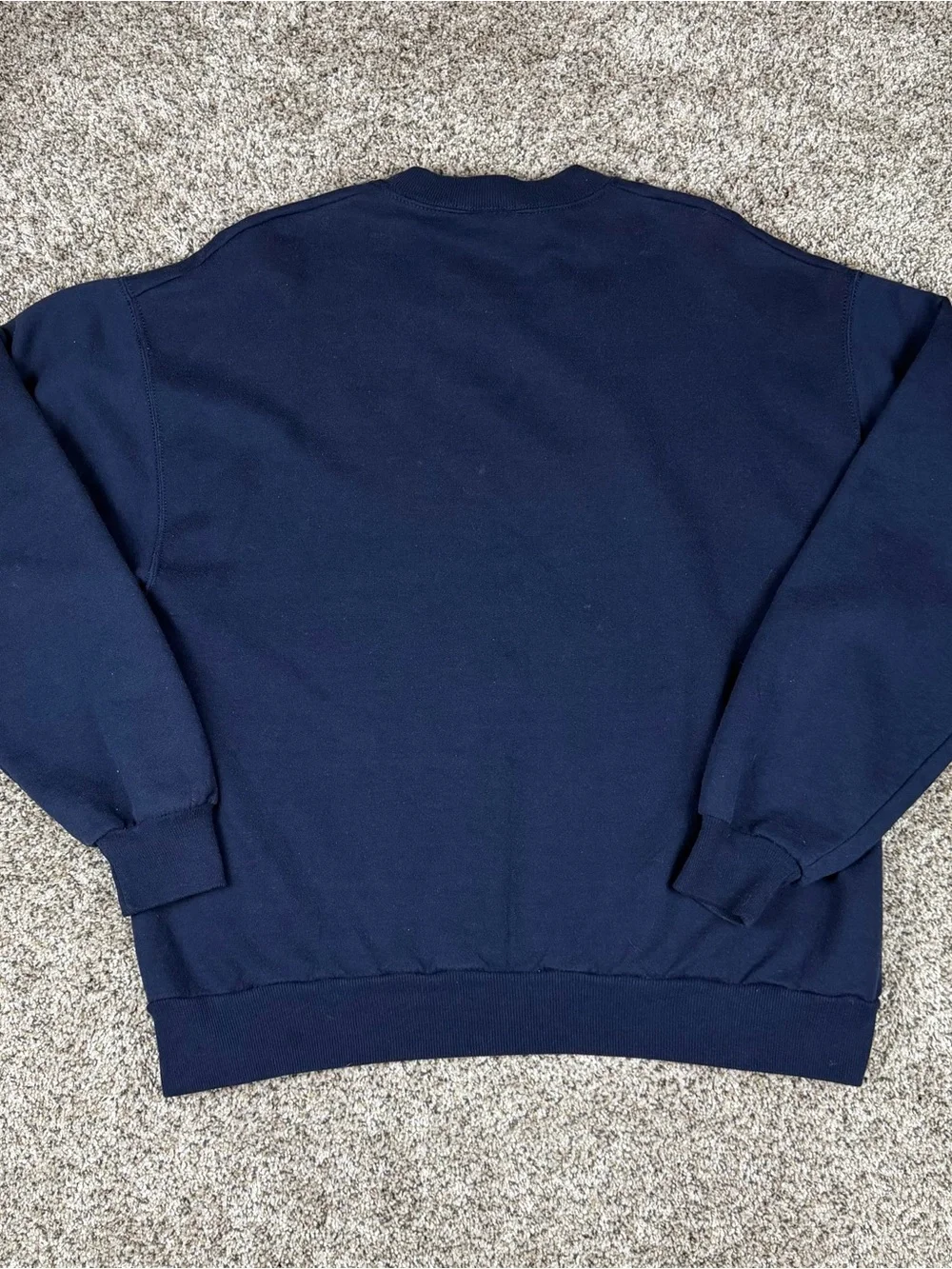 Vintage 90s Sz Large Men’s Jerzees Olde Glory USA American Flag Crewneck Blue